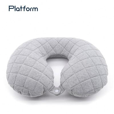 China Anti-Apnea Fashional Car Neck Rest Pillow Travel Neck Memory Foam U Shaped Pillow for sale