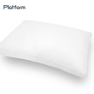 China Luxury Hotel Anti-Static Bed Pillows Sleeper Hypoallergenic Cotton Zippered Blanket Plush Down Fill And Height Adjustable Sleep Pillows for sale