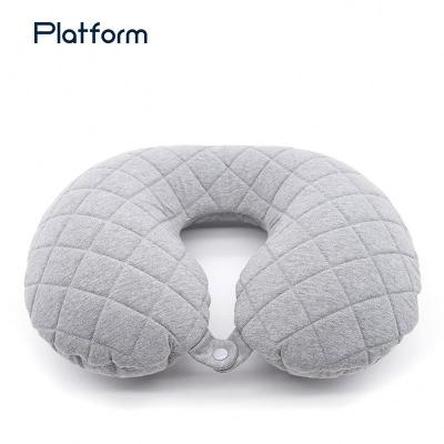 China Folded Inflatable Neck Pillow U Neck Pillow Neck Rest Pillow for sale