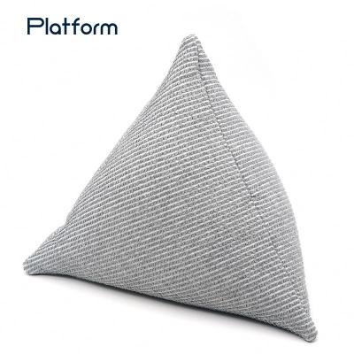 China Collection Home Pillow Comfort Sofa Cushion Decor Sofa Textile Folded Lumbar Cushion for sale