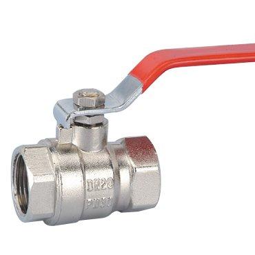 China General Female x Full Female Brass Left Ball Valve for sale