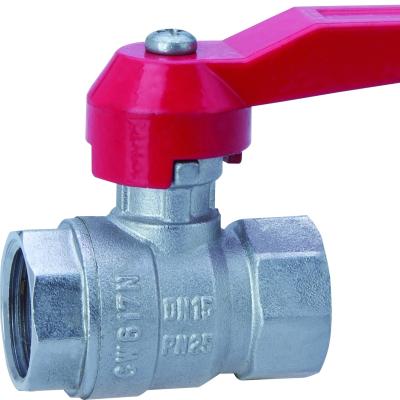 China F X F general brass BALL VALVE with aluminum long lever for sale