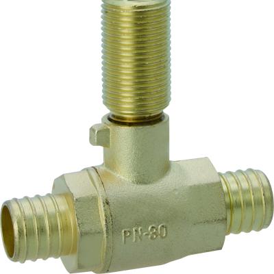 China Polyethylene Element General Brass Ball Valve for sale