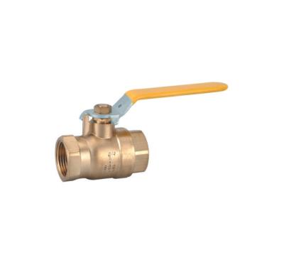 China Ball Valve 600 Lead Free Brass Port Full Port METHOD WITH CERTIFICATION for sale