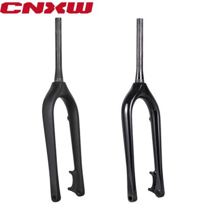 China Hot sale carbon fiber bicycle fork accessories mountain bikes bicycle fork for sale