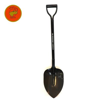 China Farming Wholesale Agricultural Steel Point Shovel Tools Metal Shovel Shovel With Metal Y Handle for sale