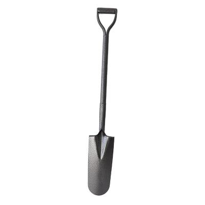 China Metal Shovel Metal Production Process Agricultural Outdoor Metal Camping Shovel With Handle for sale