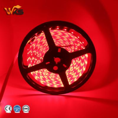 China LANDSCAPE KTV 2835 Strip Light Furniture 3528 Or 5050 Red 5w Per Meter Red Strip Light for sale