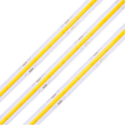 China New 2020 LANDSCAPE Free Replacement Dimmable No Point 24V High Lumen Density Chip Flexible COB LED Linear Strip Lights For Indoor 5m for sale