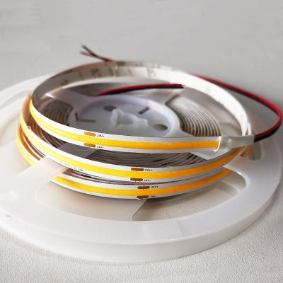 China DC24V 512 LED LANDSCAPE COB Warm White Flexible Strip Light Per Meter Dinner Quality New Strip Lights for sale