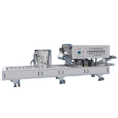 China CFB-4A High Efficiency Full Stainless Steel Can Be Customized Fully Automatic Jam Jelly Sauce Filling And Sealing Machine for sale