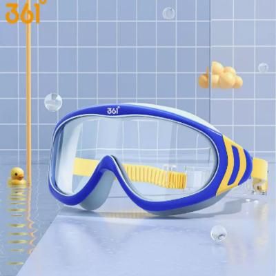 China Large Frame Swim Glasses UV Waterproof Kids Strong Protection Glasses Swimming Goggles For Kids Goggles Swimming for sale