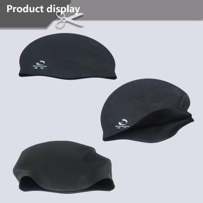 China High Quality Comfortable Printed Adult Waterproof Swimming Caps Soft Bulk Silicone Hats Swimming Cap Custom for sale