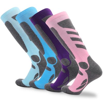 China Antibacterial Warm Woolen Ski Sock Soft Socks Thick Winter Women For Climbing Snowboarding And Cold Weather for sale