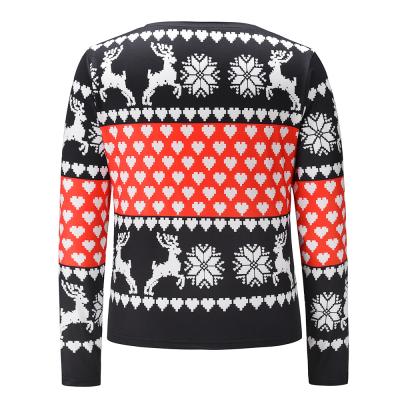 China Breathable Sweater Special Widely Used Christmas Round Neck Cute Design Sweater for sale