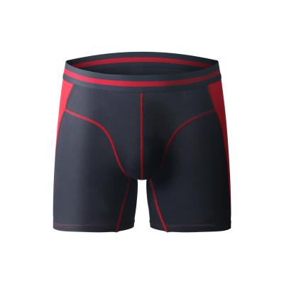 China Latest Design Top Quality Boxer Antibacterial Custom Plain Men's Underwear Panties for sale