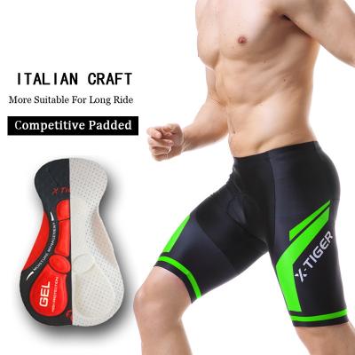 China Hot Selling 5D Gel Quick Dry Pad Breathable Breathable Men's Cycling Shorts for sale