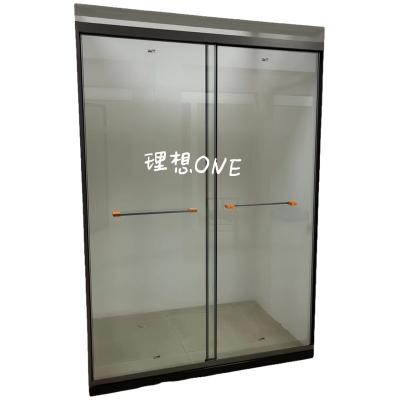 China Modern Inclusive Frame Shower Safe Explosion Proof Glass Door for sale