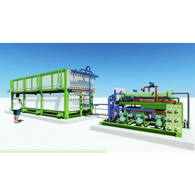 China Industrial Direct Cooling Ice Systems 25Tons Block for sale