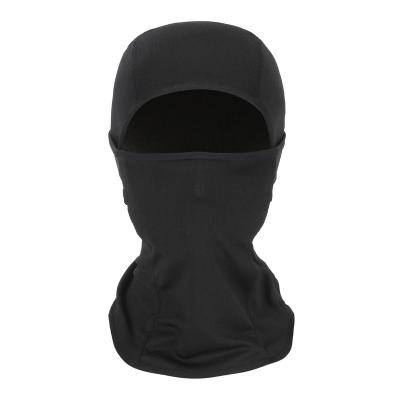 China breathable & 1 Full Hole Face Cover Bandana Winter Hat Black Balaclava Waterproof Running Windproof Recycling Polyester For Motorcycle for sale