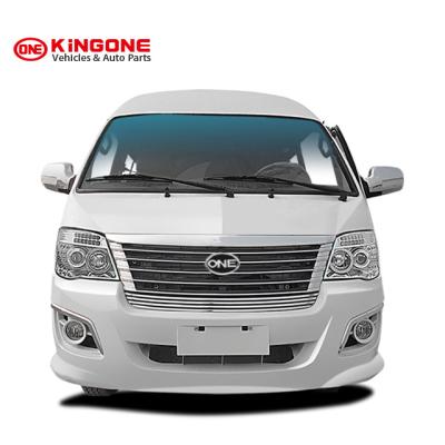 China KINGONE H100 9-17 Fabric Seats Mini Bus Minibus New Face New Mini Bus Bus for sale