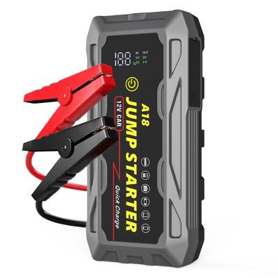 China Hot Selling 20000mAh Car Emergency Battery Jump Starter Waterproof Passenger Car Power Bank for up to 10.0L Gasoline and 7.0L Diesel Engines for sale