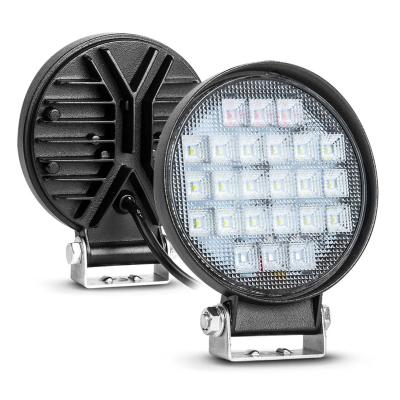 China Aluminum 24LEDS Run Light Offroad Auxiliary 36W LED Driving Lights Red/Blue Warning Lamps For Vehicle Truck SUV Car LED Running Lights for sale