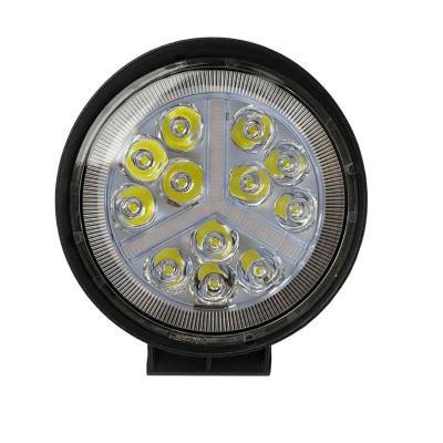 China High Quality Aluminum 36W Strobe Work Light with Waterproof Yellow/White DRL LED Work Light for Jeep Boat ATV SUV Truck for sale