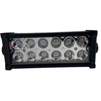 China Aluminum Alloy+PC Truck 72W Strobe Car High Voltage Cheap High Voltage 3 Rows Led Light Bar for sale