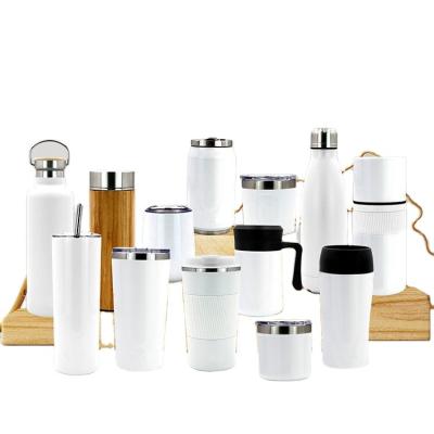 China Customized Viable Matte Vacuum Insulated Straight Stainless Tumblers Wine Tumblers Lean Steel Cup With Lid And Straw for sale