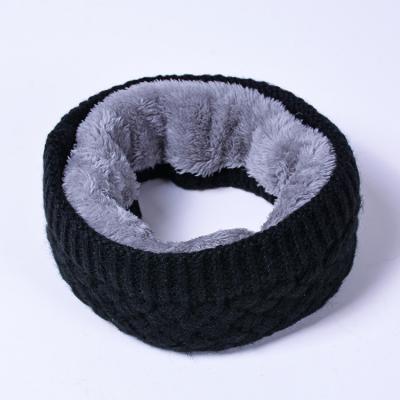 China Keeping Warm Winter Thickened Unisex Woolen Scarf To Keep Warm Neck Cuff Face Mask for sale