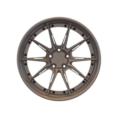 China Customzied Forged HAVAS Brand new design 18 19 20 21 22 23 24 inch 3-piece forged custom alloy car wheel rims for sale