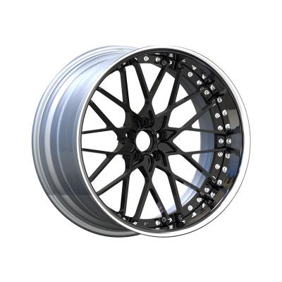 China Customzied Forged HAVAS Brand One to one custom forged alloy racing car wheels 18 19 20 21 22 23 24 inch forged wheel 3 piece for sale