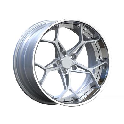 China Customzied Forged customize deep concave brushed T6061-T6 6x135 forgingdeep concave brushed 22 inch rims wheel for sale