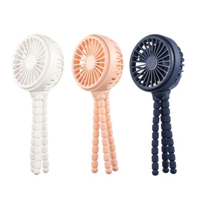 China Hotel Adjustable Silent Electric Mini Rechargeable Fan Table Fan Tripod Personal Portable Portable Flexible Fan for sale