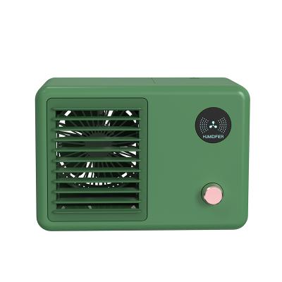 China Lightweight Personal Mini Air Conditioner USB Portable Rechargeable Night Air Cooler Water Cooling Fan for sale