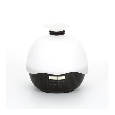 China Smell Comfortable Wholesale Wood Grain Aromatherapy Oil Diffuser Ultrasonic 400ML for sale