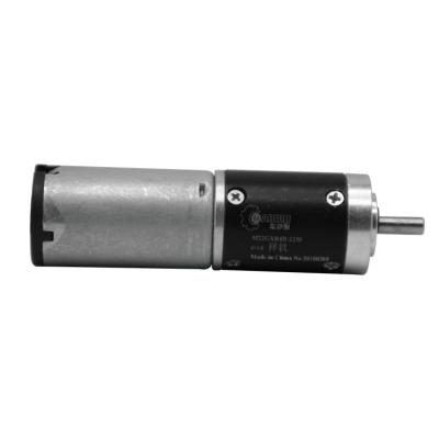 China BOAT 22mm Low Noise Long Life 12v 24v Big Torque Brush DC Planetary Gear Motor for sale