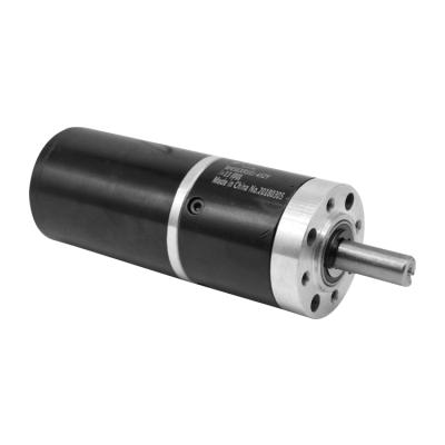 China 45mm BOAT 45mm Low Noise Long Life Big Torque 12v 24v Brush DC Planetary Gear Motor for sale