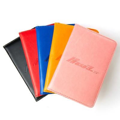 China Custom PU Leather Golf Performance Synthetic Scorecard Holder with Pencil and Scorecard for sale