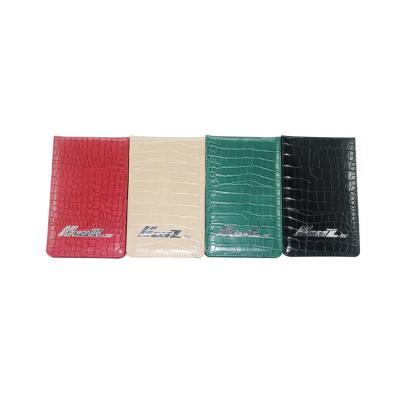 China Custom PU Leather Score Card Holder PU Score Card Holder For Golf Divot Tool for sale