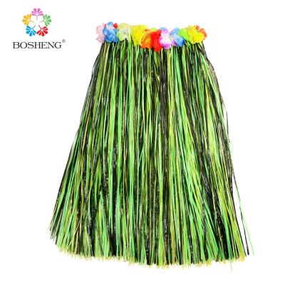 China PP Birthday Party Supplies Child or Adult Multicolor Polynesian Dance Skirt for sale