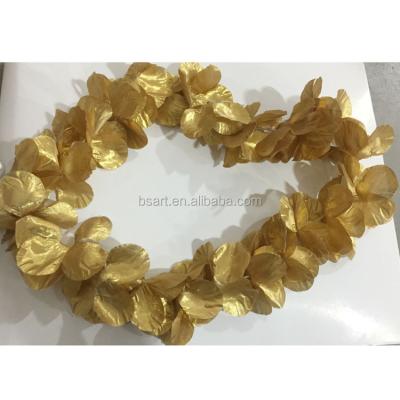 China Polyester Gold Flower Hawaiian Leis for sale