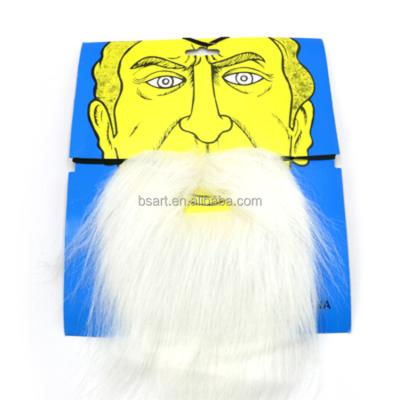 China Fake Christmas Synthetic Goatee Beard Mustache for sale