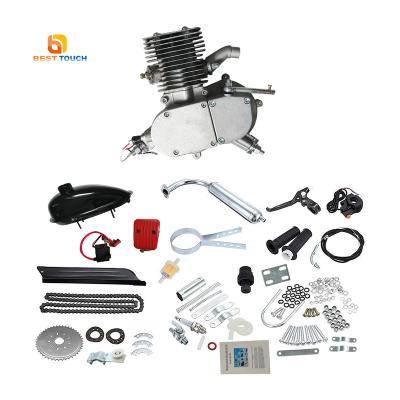 China 48cc 49cc 50cc 60cc 66cc 80cc 100cc 2 stroke gasoline bicycle engine kit 80cc gasoline bicycle engine kit for sale