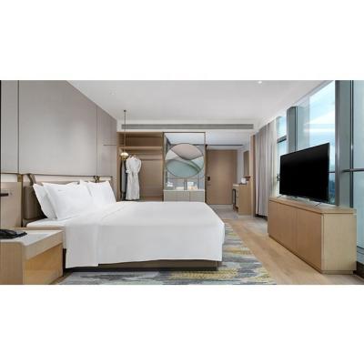 China Modern 5 Star Hotel Design Standards Modern Wooden Bedroom Holiday Inn Express Hotel Room Furniture For Sale for sale