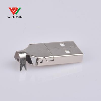 China Hot Selling Power 4 Pin Type A Usb Male Connector for sale