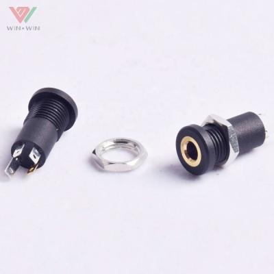 China Mini Power Isolated Pole Panel Mount Earphone 3.5mm Female Audio 4 Jack for sale