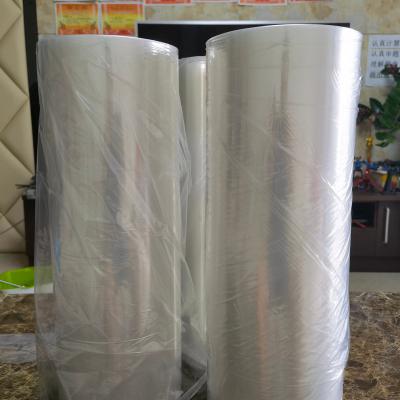 China Moisture Proof Plastic Tarps Clear POF Shrink Wrap Packaging Film POF Plastic Film for sale