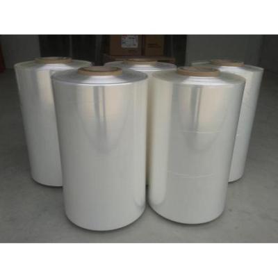 China Manufacturer Produce Clear Plastic Sheet Moisture Proof Wholesale Pallet Packing POF Wrap Shrink Film Roll for sale